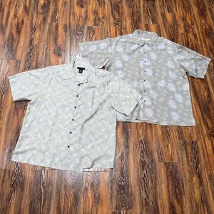 Silk Men’s XXL Casual Button-Down Short Sleeve Shirts J. Ferrar Joseph & Feiss